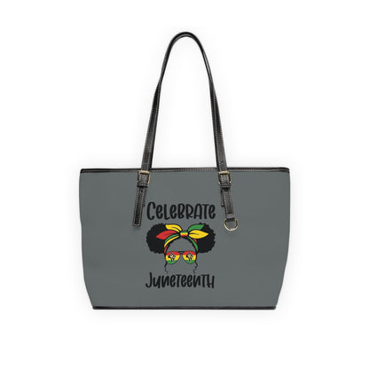 Juneteenth PL Leather Shoulder Bag