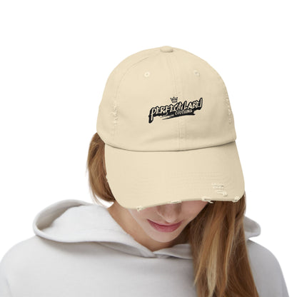 Perfect Label Distressed Cap