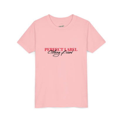 Youth Short Sleeve Tee - Perfect Label Vibe Shirt for Trendy Kids