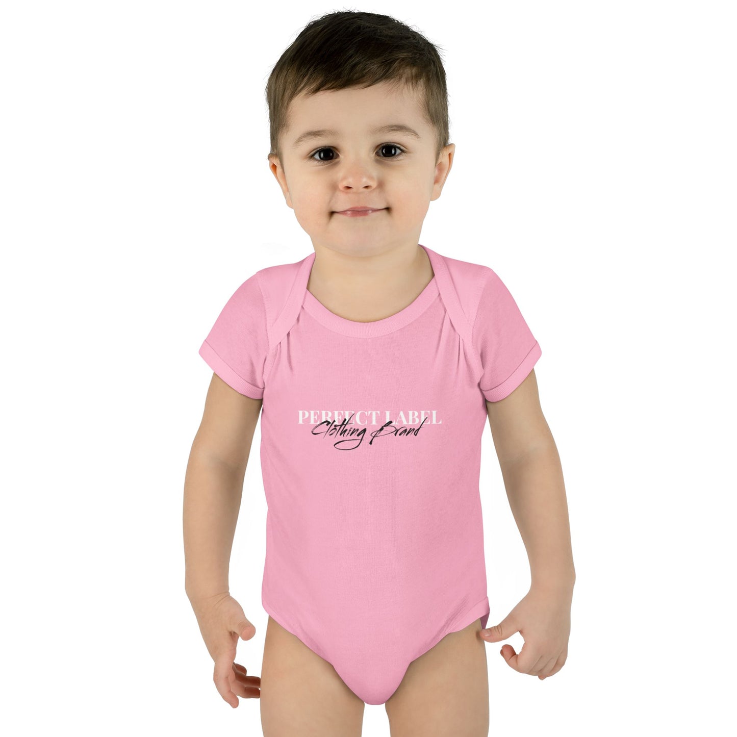 Perfect Label Infant Bodysuit - Stylish Baby Onesie for Newborns
