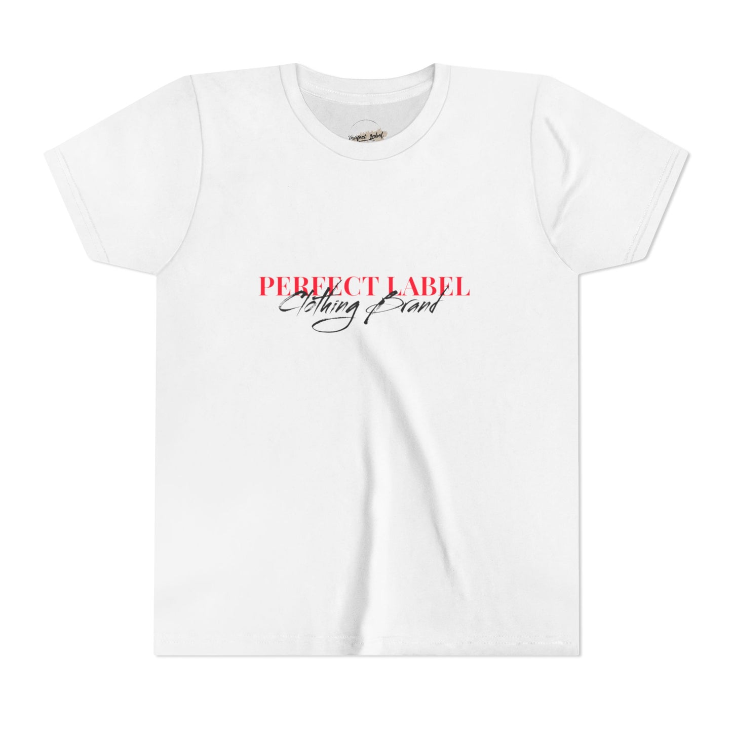 Youth Short Sleeve Tee - Perfect Label Vibe Shirt for Trendy Kids