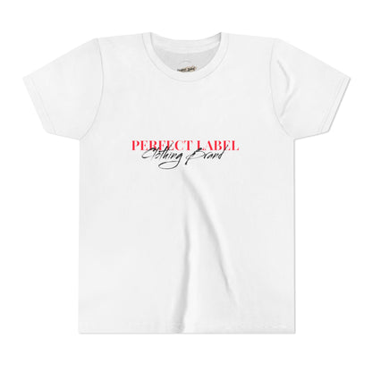 Youth Short Sleeve Tee - Perfect Label Vibe Shirt for Trendy Kids