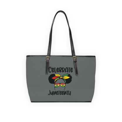 Juneteenth PL Leather Shoulder Bag
