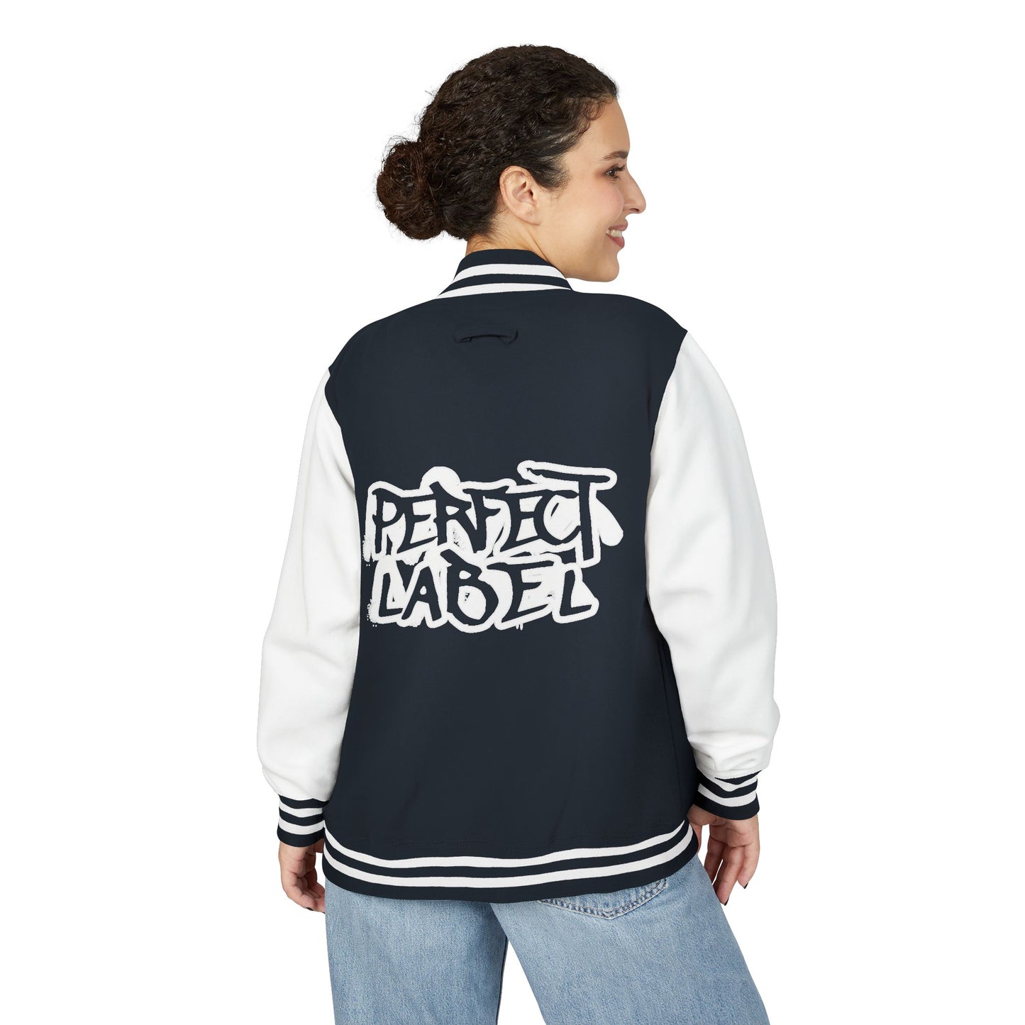 Perfect Label Letterman Jacket