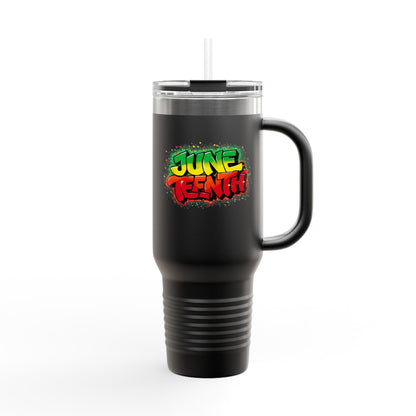 Juneteenth Insulated Travel Mug, 40oz