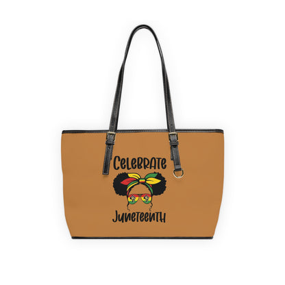 Juneteenth PL Leather Shoulder Bag