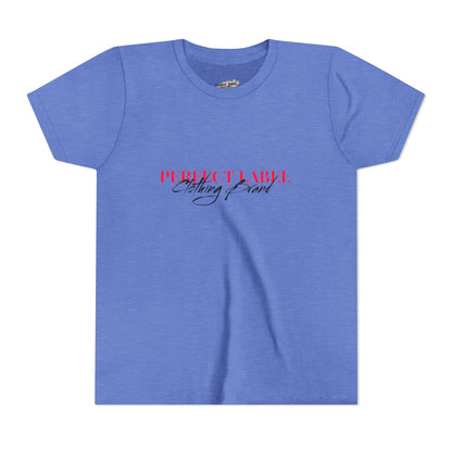 Youth Short Sleeve Tee - Perfect Label Vibe Shirt for Trendy Kids