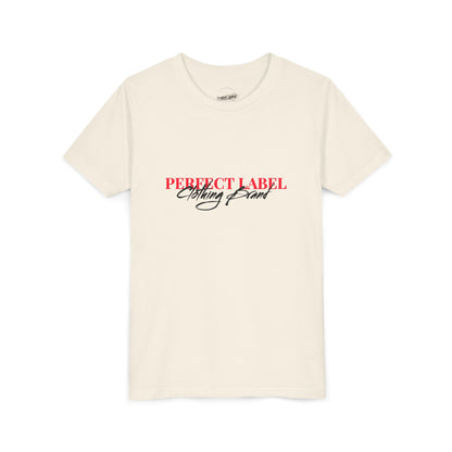 Youth Short Sleeve Tee - Perfect Label Vibe Shirt for Trendy Kids