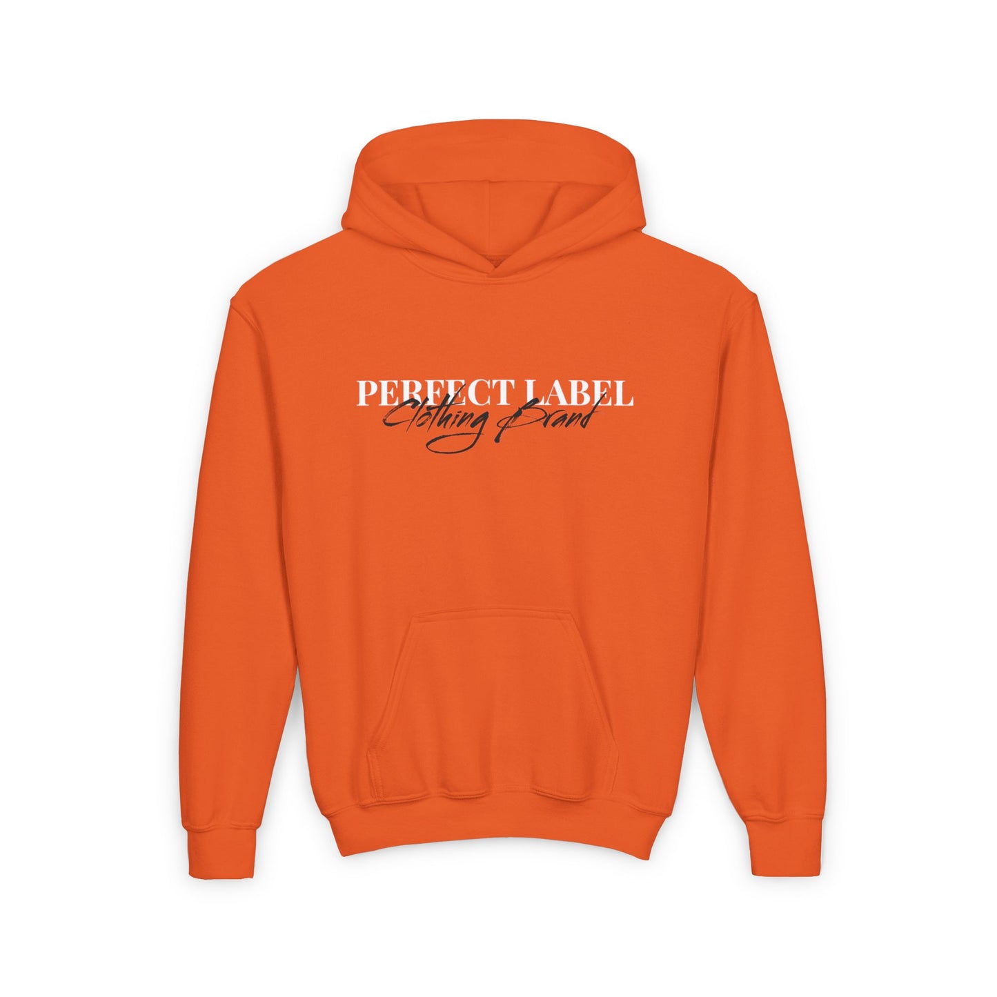 Perfect Label Youth Hooded Sweatshirt - Cozy Casual Wear for Teens