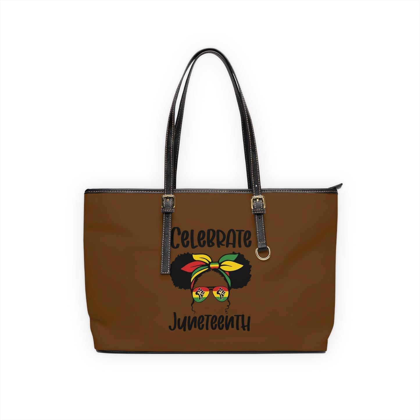 Juneteenth PL Leather Shoulder Bag