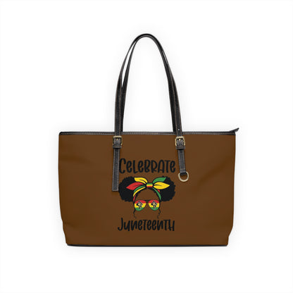 Juneteenth PL Leather Shoulder Bag