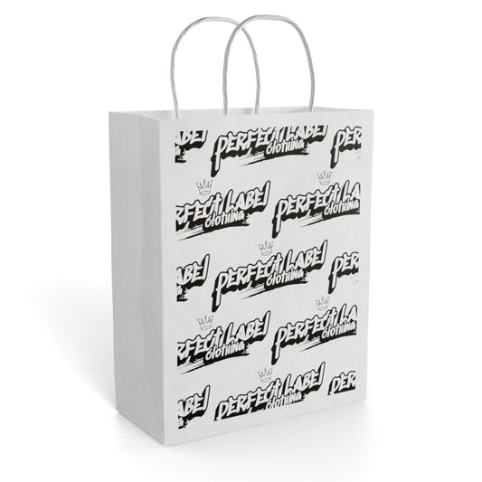 Paper Gift Bag — Branded 'PERFECTION' Repeat Logo Gift Bag
