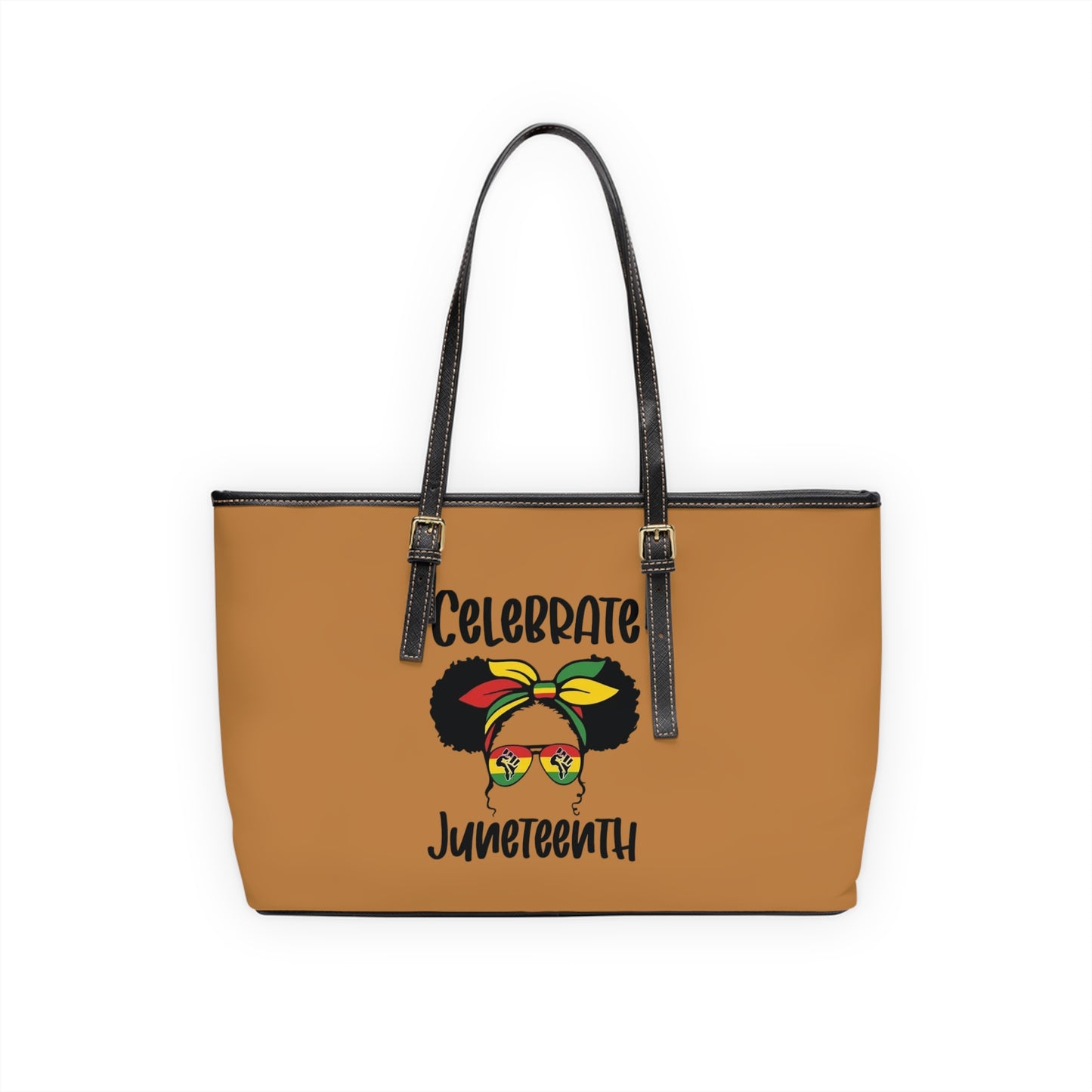 Juneteenth PL Leather Shoulder Bag