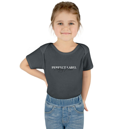 Perfect Label Infant Bodysuit - Stylish Baby Onesie for Newborns