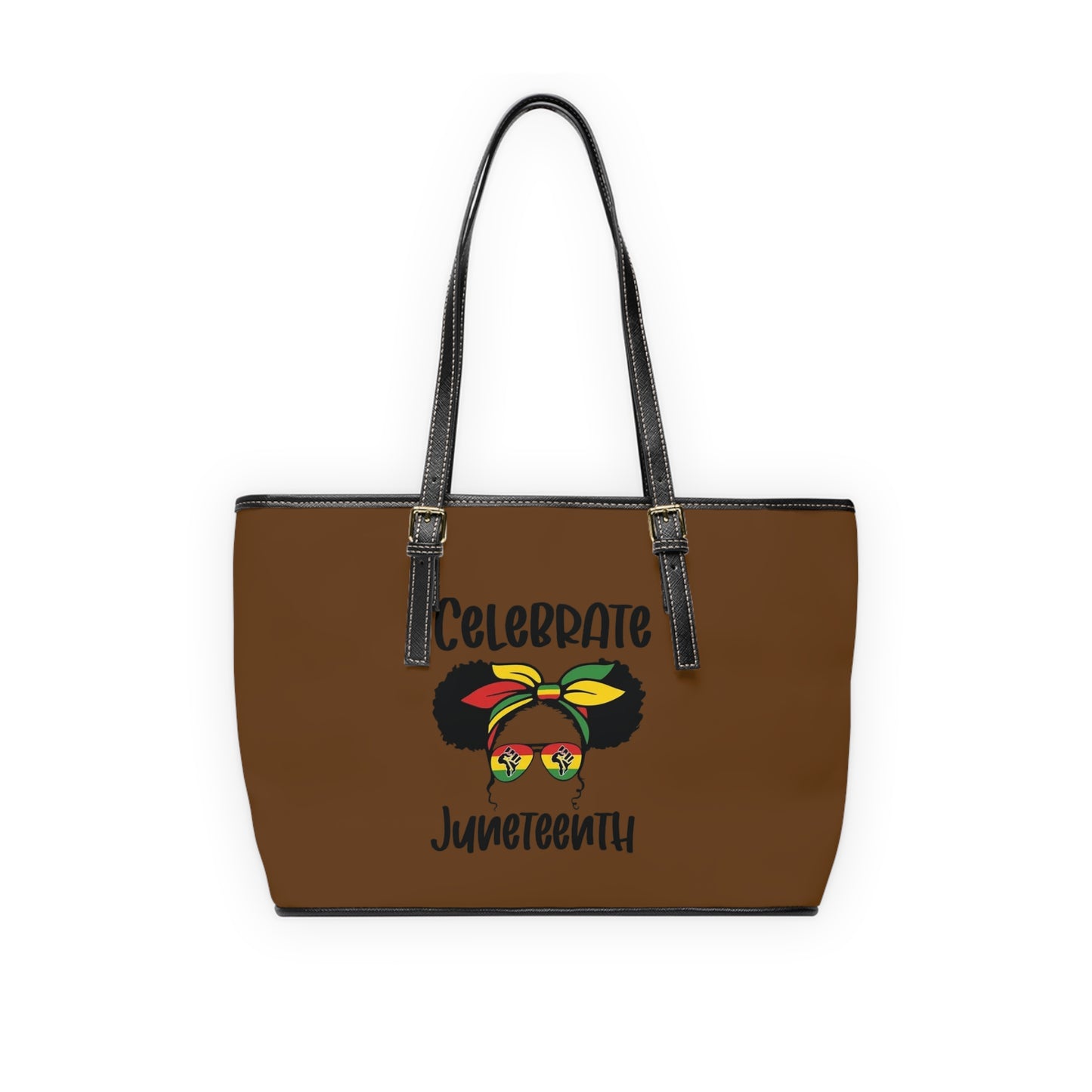 Juneteenth PL Leather Shoulder Bag