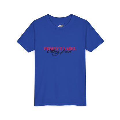 Youth Short Sleeve Tee - Perfect Label Vibe Shirt for Trendy Kids