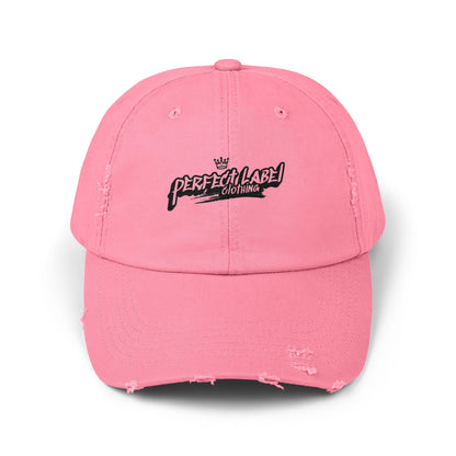 Perfect Label Distressed Cap