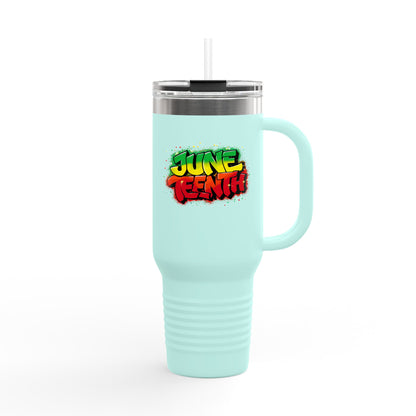 Juneteenth Insulated Travel Mug, 40oz