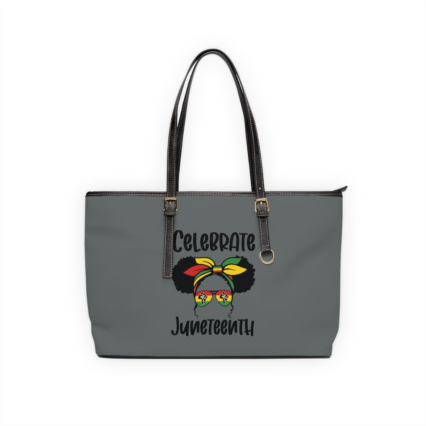 Juneteenth PL Leather Shoulder Bag