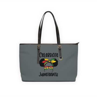 Juneteenth PL Leather Shoulder Bag
