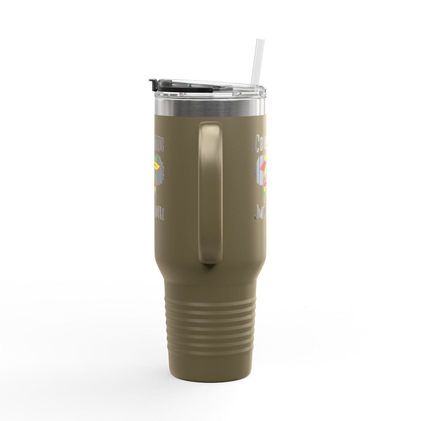 Woman Juneteenth Travel Mug