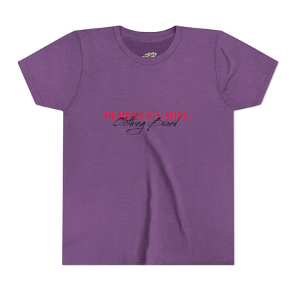 Youth Short Sleeve Tee - Perfect Label Vibe Shirt for Trendy Kids