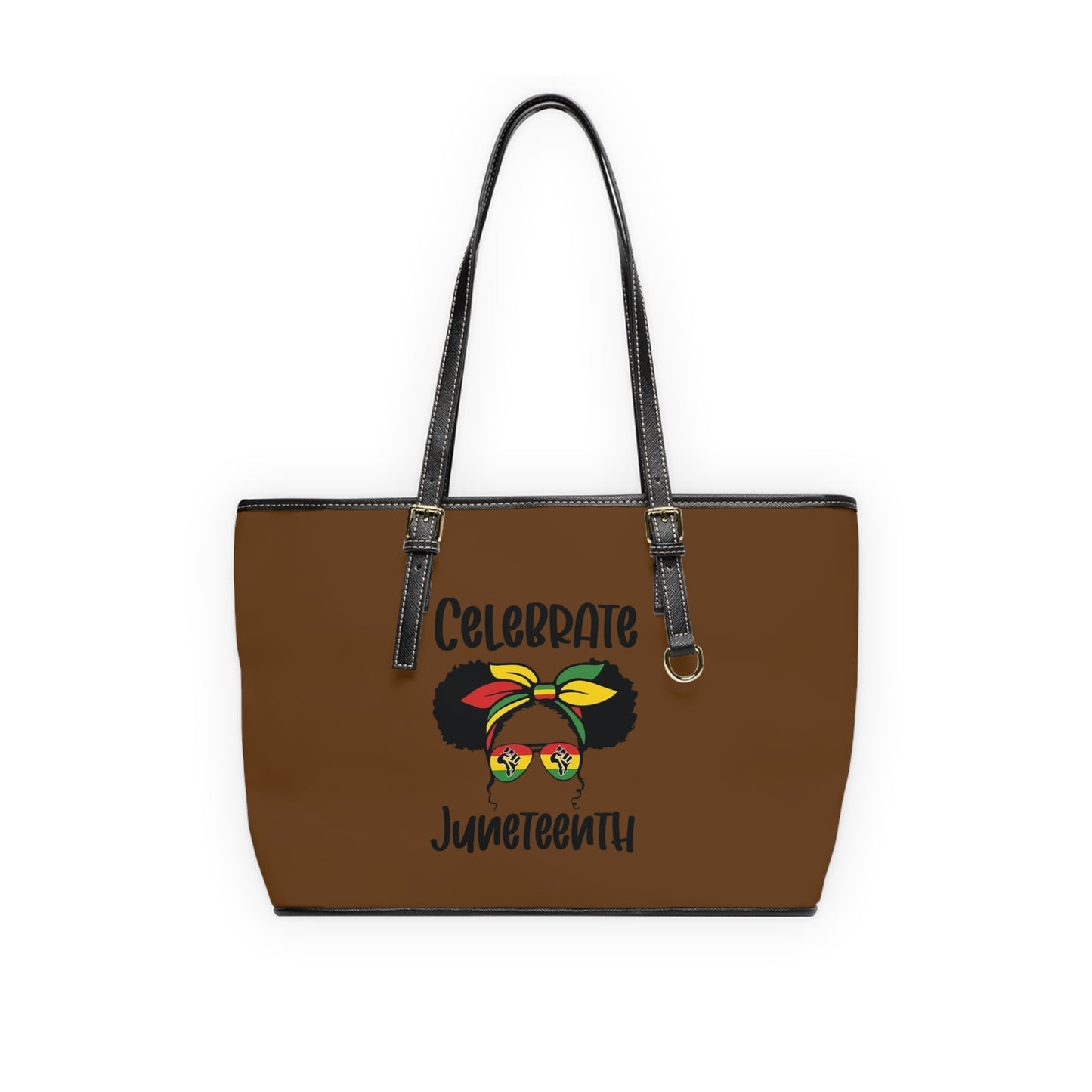 Juneteenth PL Leather Shoulder Bag