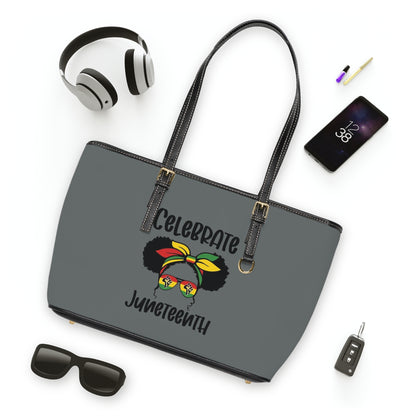 Juneteenth PL Leather Shoulder Bag