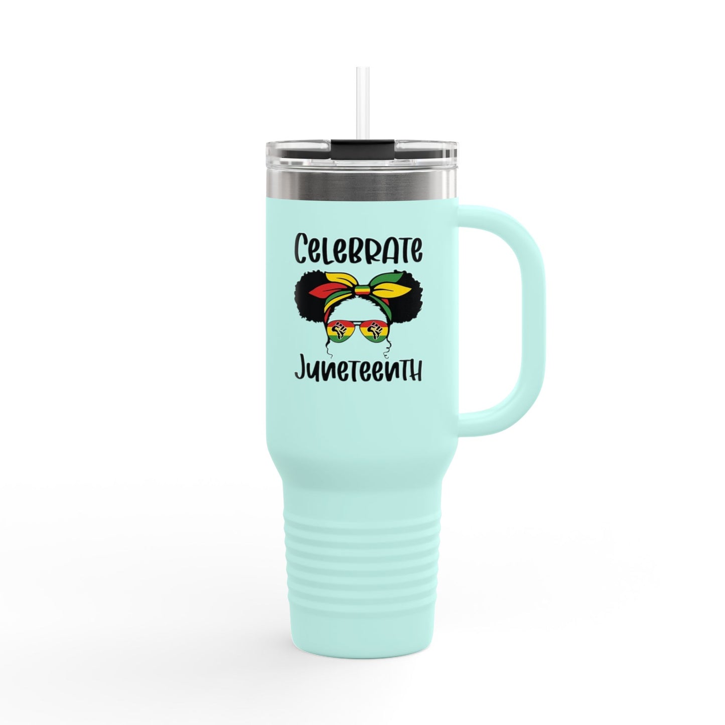 Woman Juneteenth Travel Mug