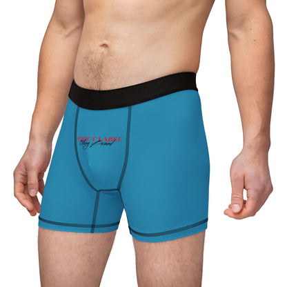 Perfect Label Casual Blue Men's Boxers