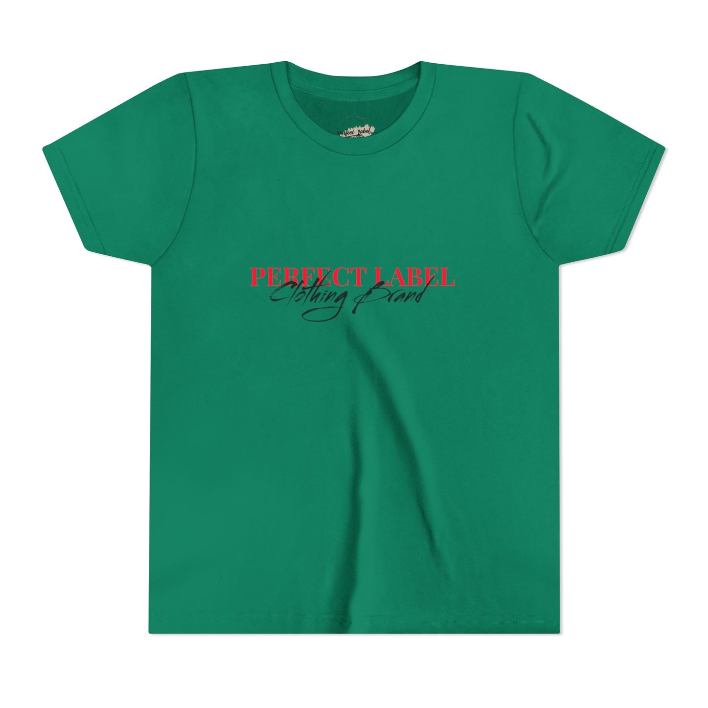 Youth Short Sleeve Tee - Perfect Label Vibe Shirt for Trendy Kids