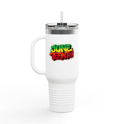 Juneteenth Insulated Travel Mug, 40oz