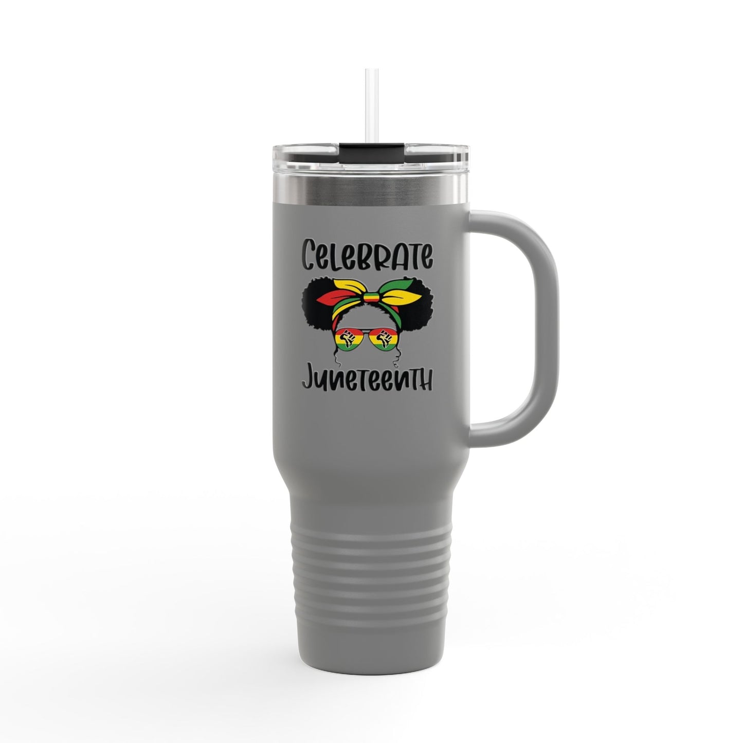 Woman Juneteenth Travel Mug