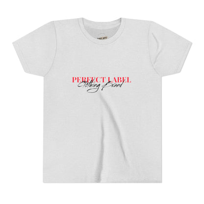 Youth Short Sleeve Tee - Perfect Label Vibe Shirt for Trendy Kids