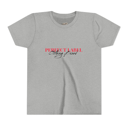 Youth Short Sleeve Tee - Perfect Label Vibe Shirt for Trendy Kids