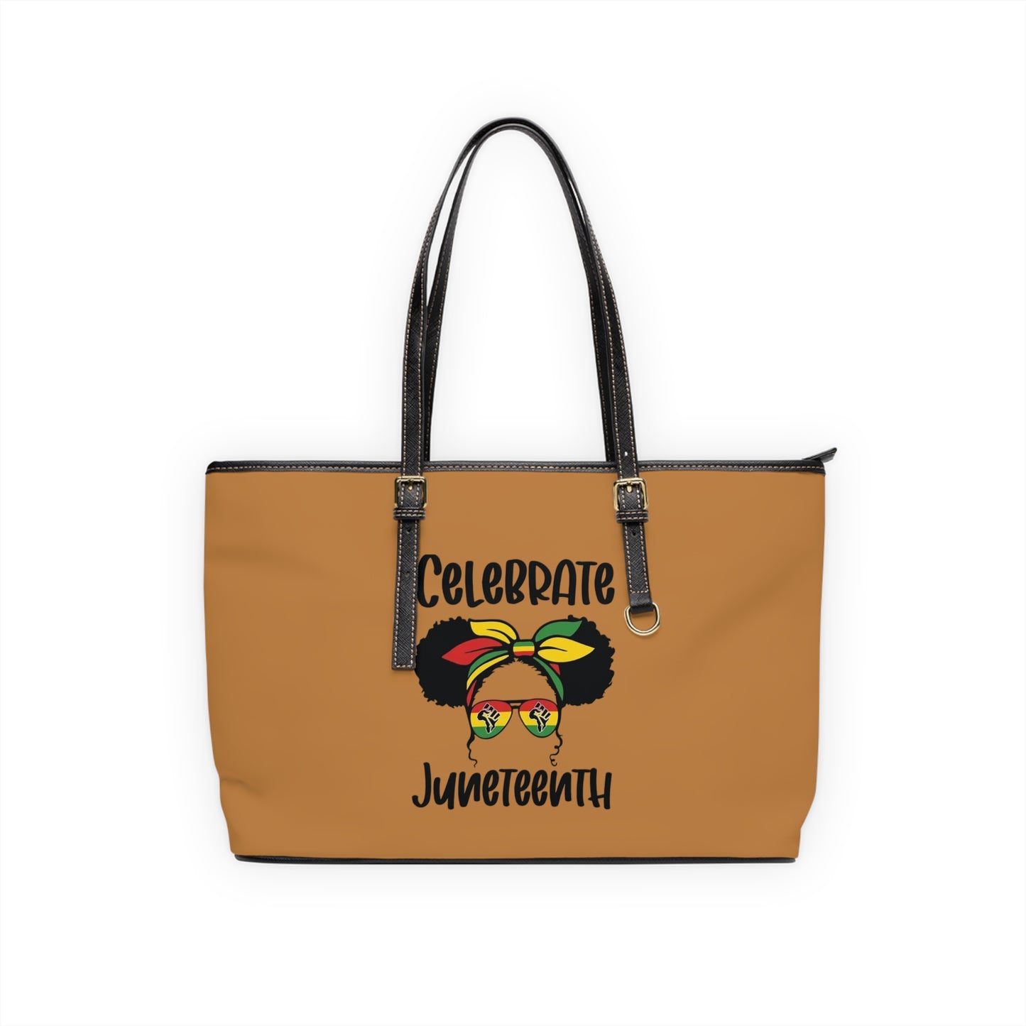 Juneteenth PL Leather Shoulder Bag