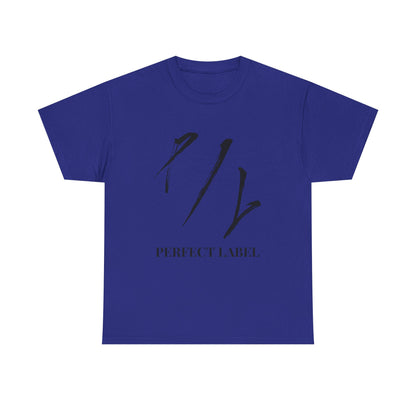 Perfect Label Unisex Heavy Cotton Tee - Stylish Casual Wear for Trendsetters