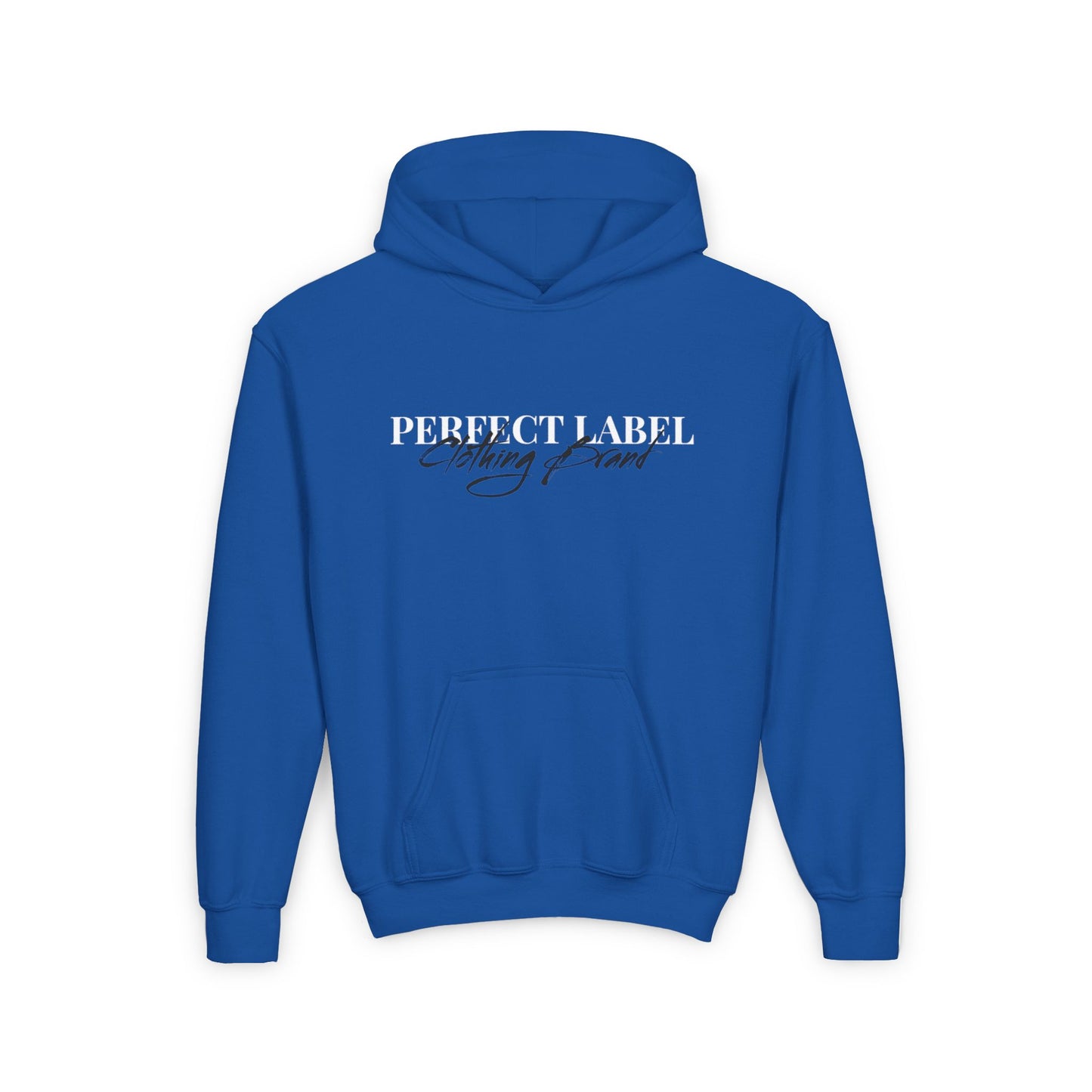 Perfect Label Youth Hooded Sweatshirt - Cozy Casual Wear for Teens