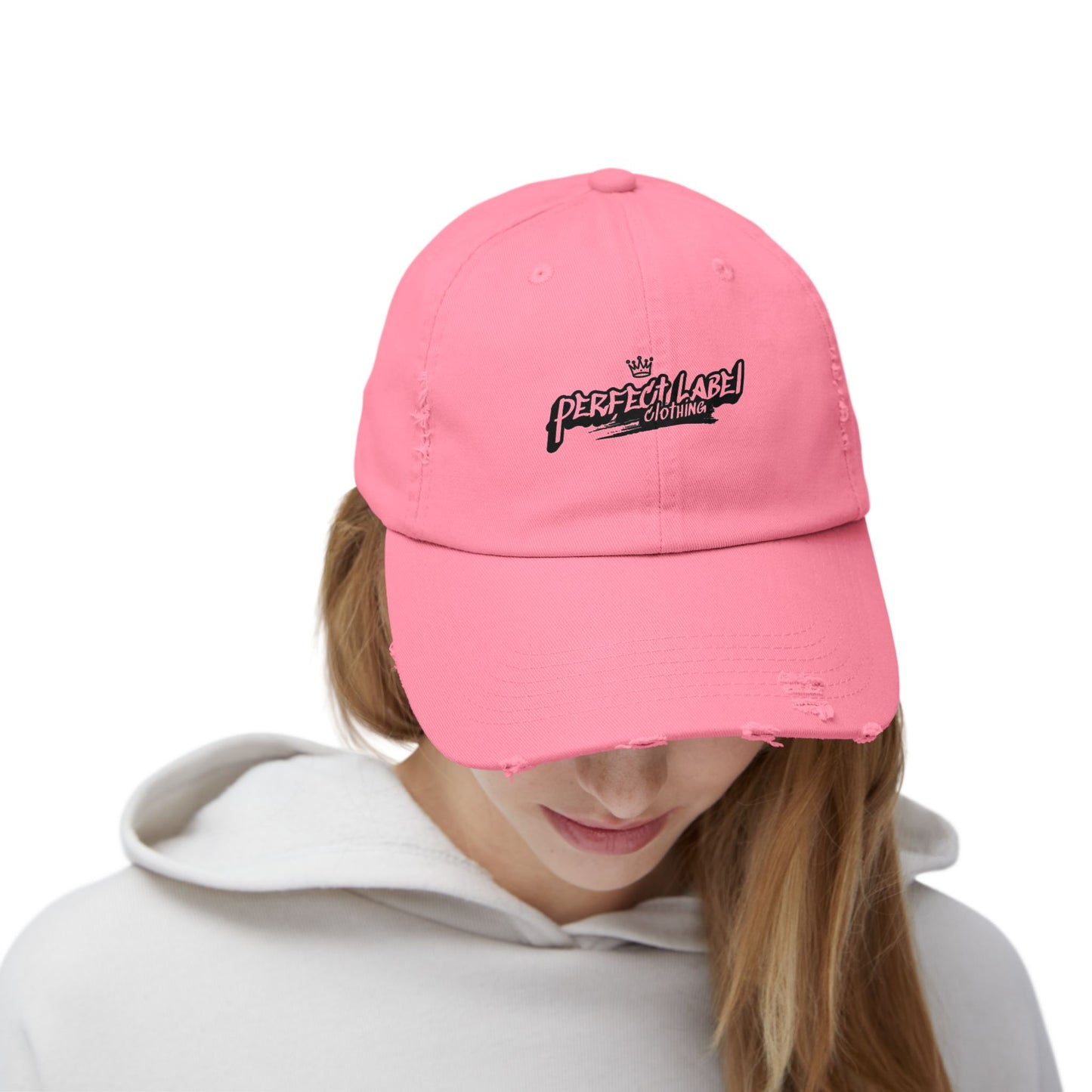 Perfect Label Distressed Cap