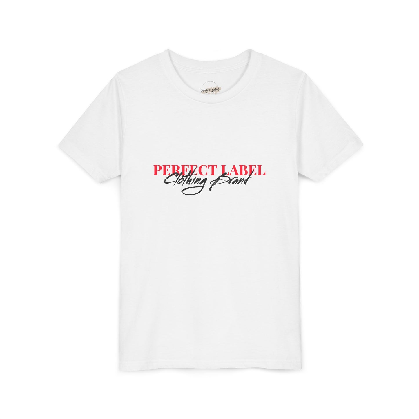 Youth Short Sleeve Tee - Perfect Label Vibe Shirt for Trendy Kids
