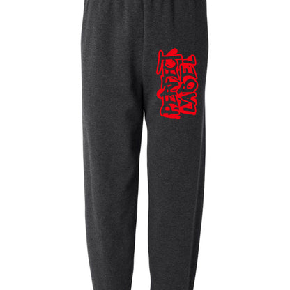 BLACK HEATHER - FRONT
